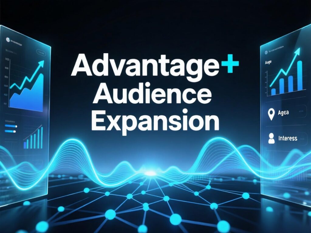 Diagram of Meta Advantage+ Audience and Detailed Targeting expansion.