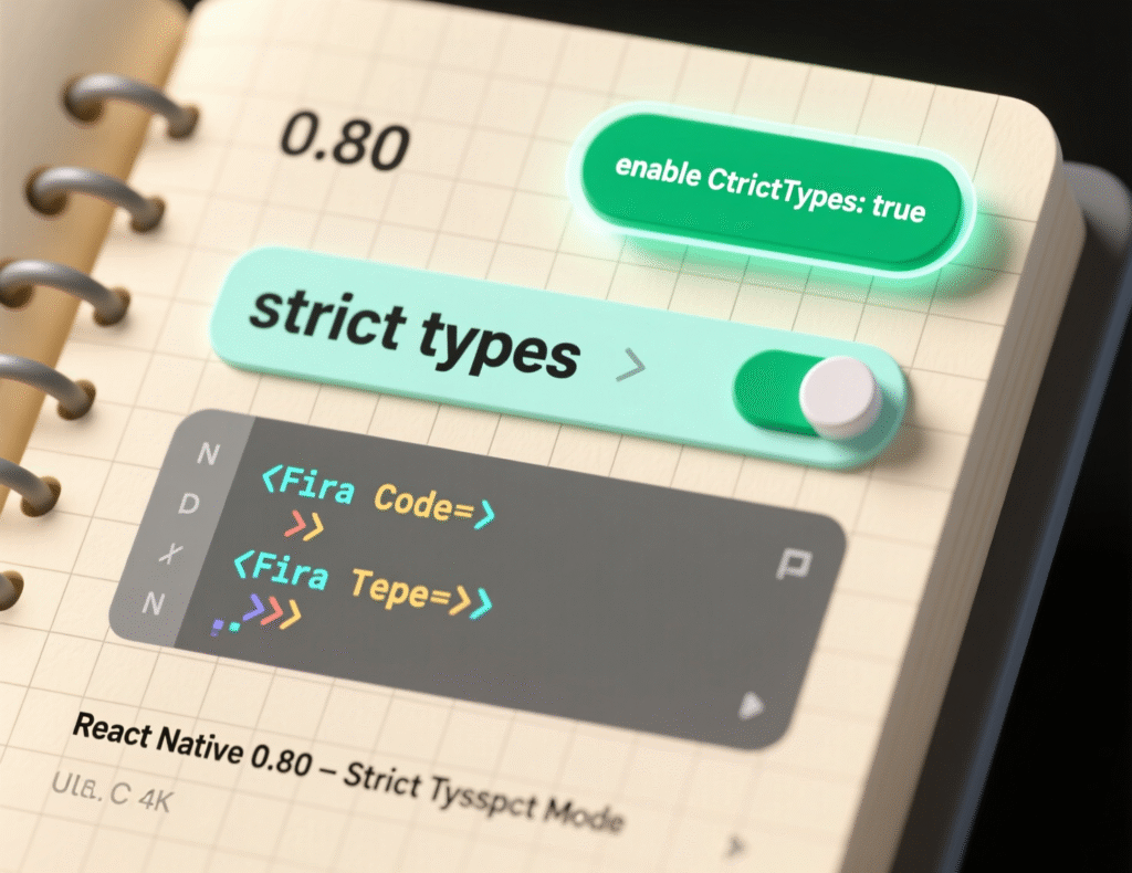 “React Native 0.80 Strict TypeScript API and deprecating deep imports”