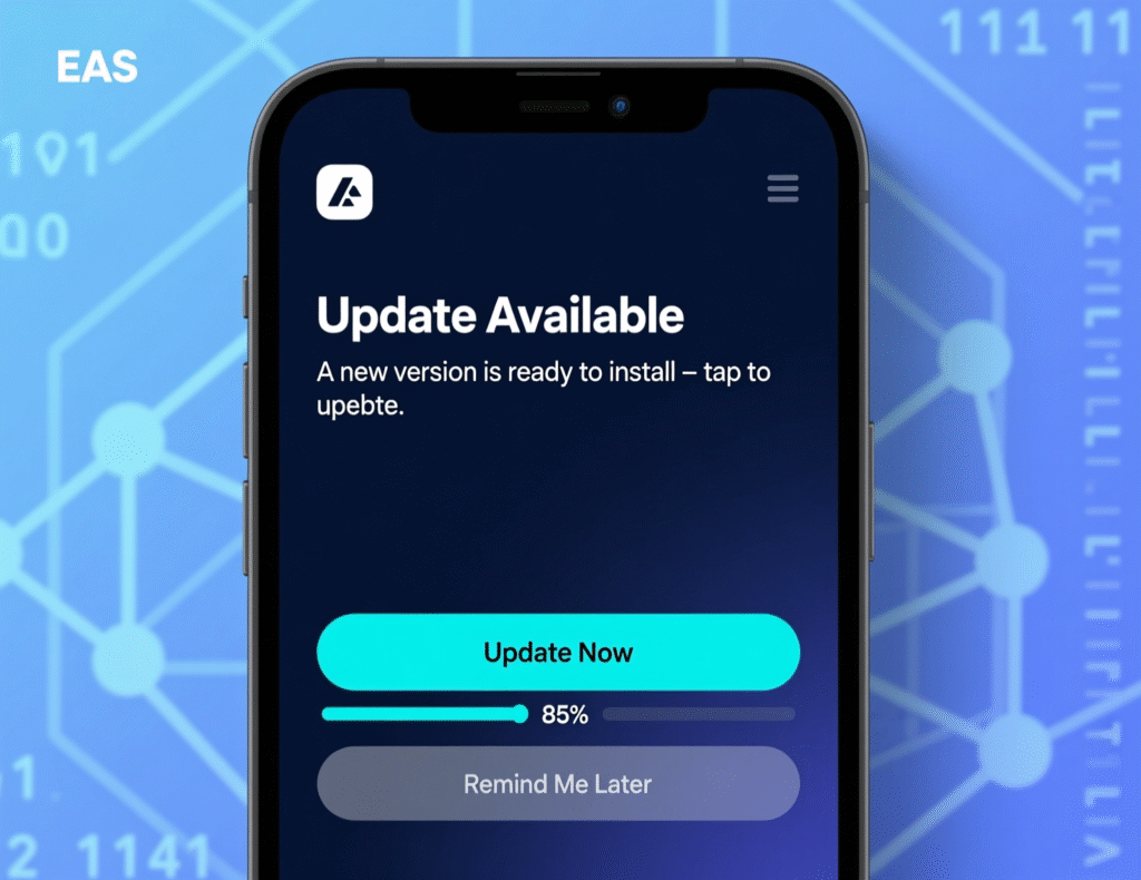 “Expo EAS Update workflow for React Native OTA releases”