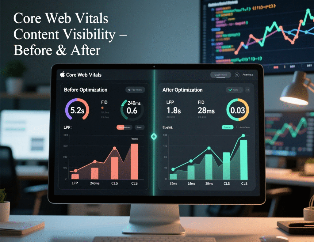 “content-visibility reducing initial rendering work”