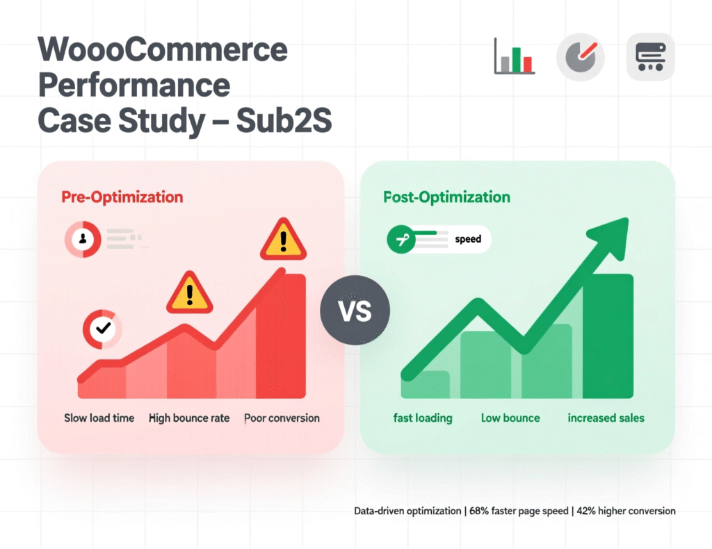 “WooCommerce optimization steps to reach sub-2-second loads”