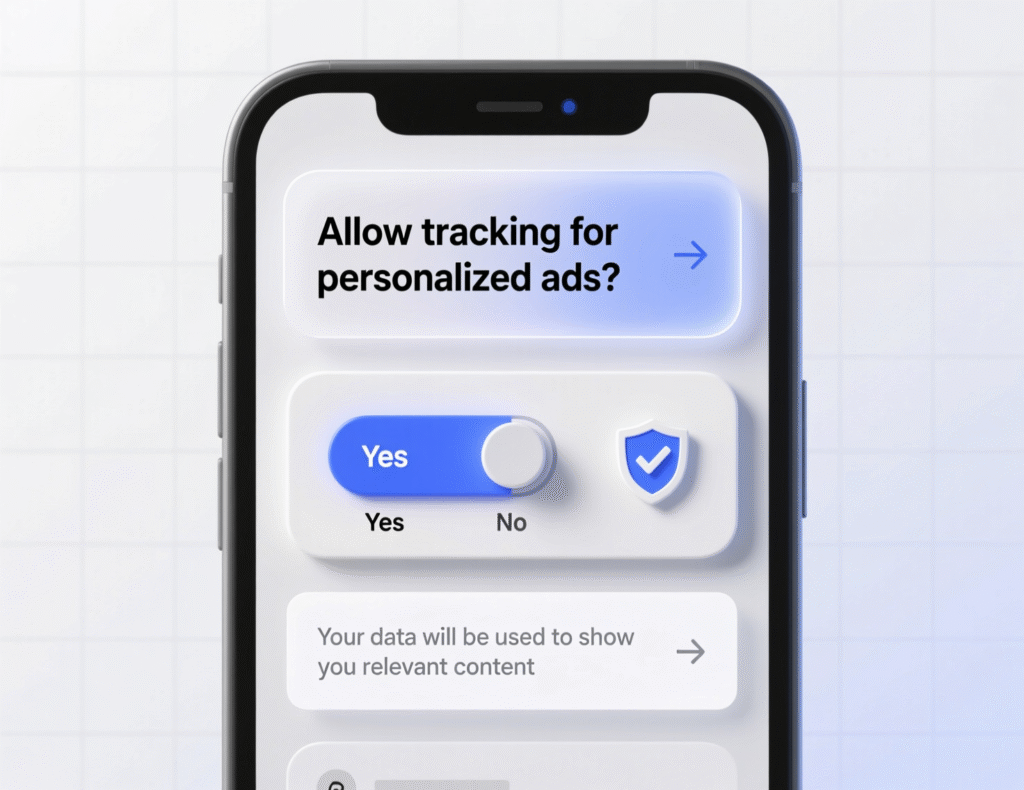 “Consent Mode v2 signals gating personalized retargeting and modeled conversions.”