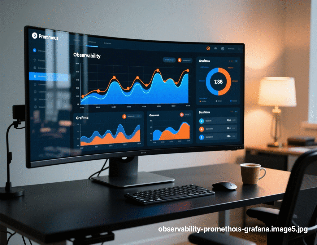“Prometheus and Grafana observability for Flask microservices”