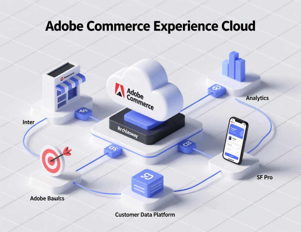 headless adobe commerce development with adobe experience cloud integration