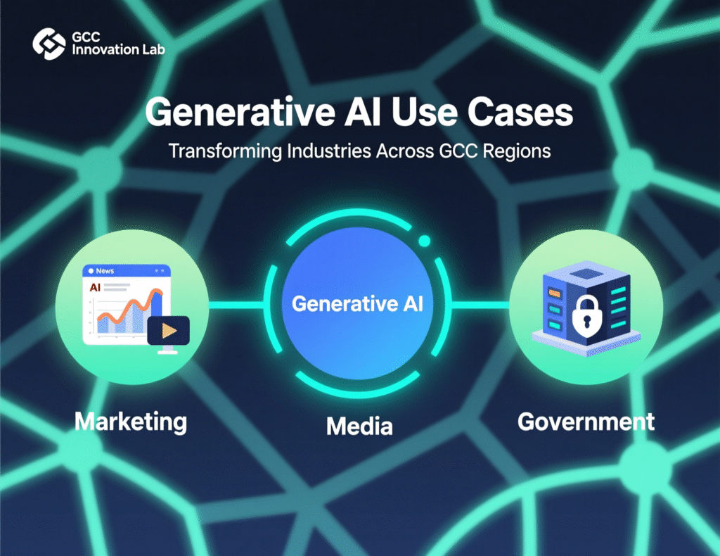 Generative AI content use cases for marketing, media and government in GCC