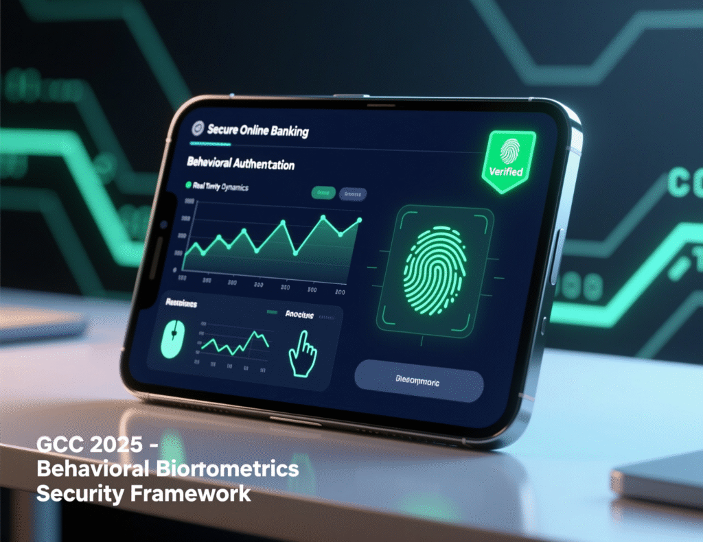Behavioural biometrics for online banking security in Gulf mobile apps