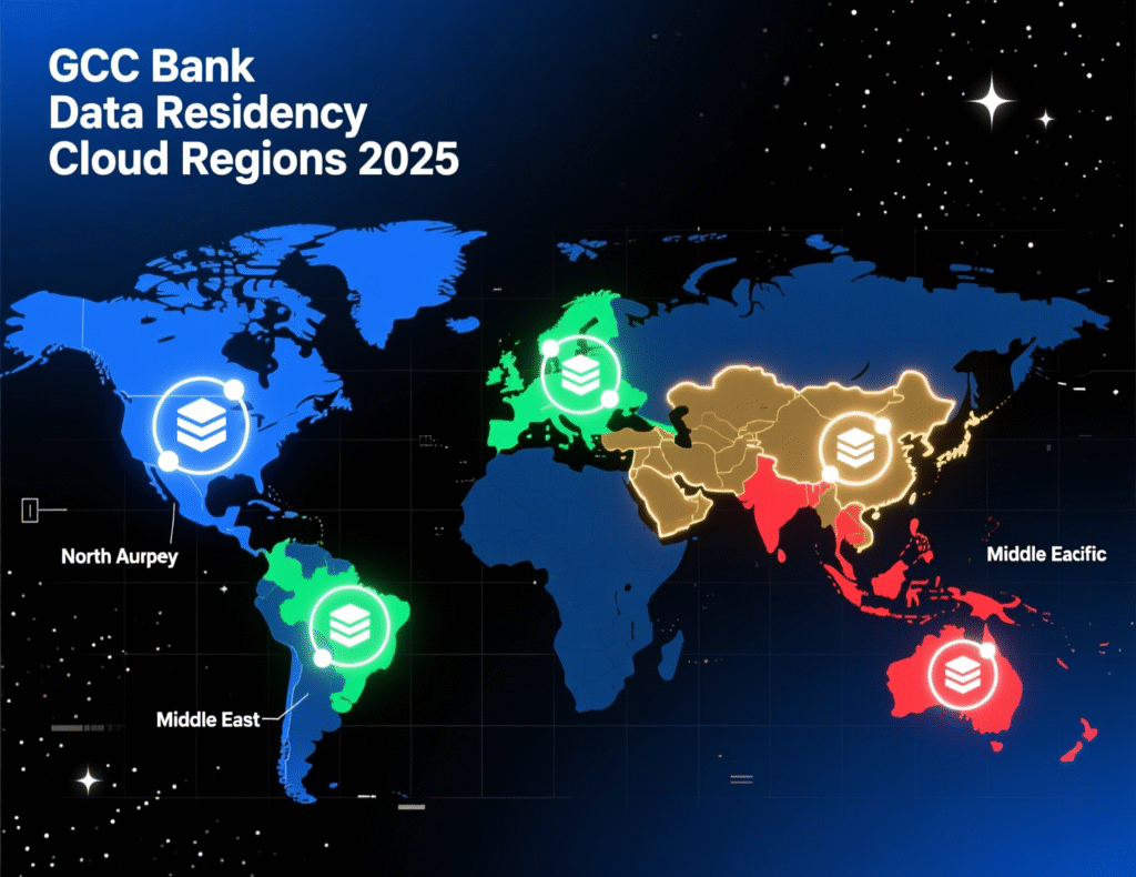 Data residency architecture for AI fraud detection in banking across GCC cloud regions