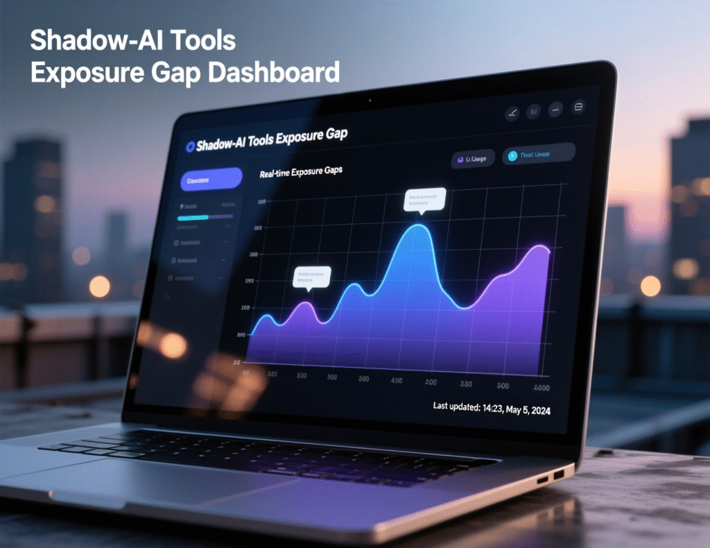 “Shadow AI tools and AI exposure gap dashboard for CISOs”