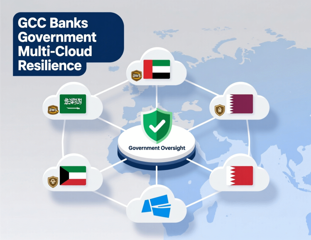 Resilience-focused multi cloud strategy in Middle East for GCC banks and government