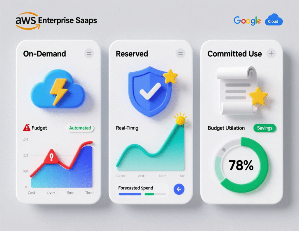 AWS vs Azure vs Google Cloud pricing and TCO comparison 2025 for FinOps teams