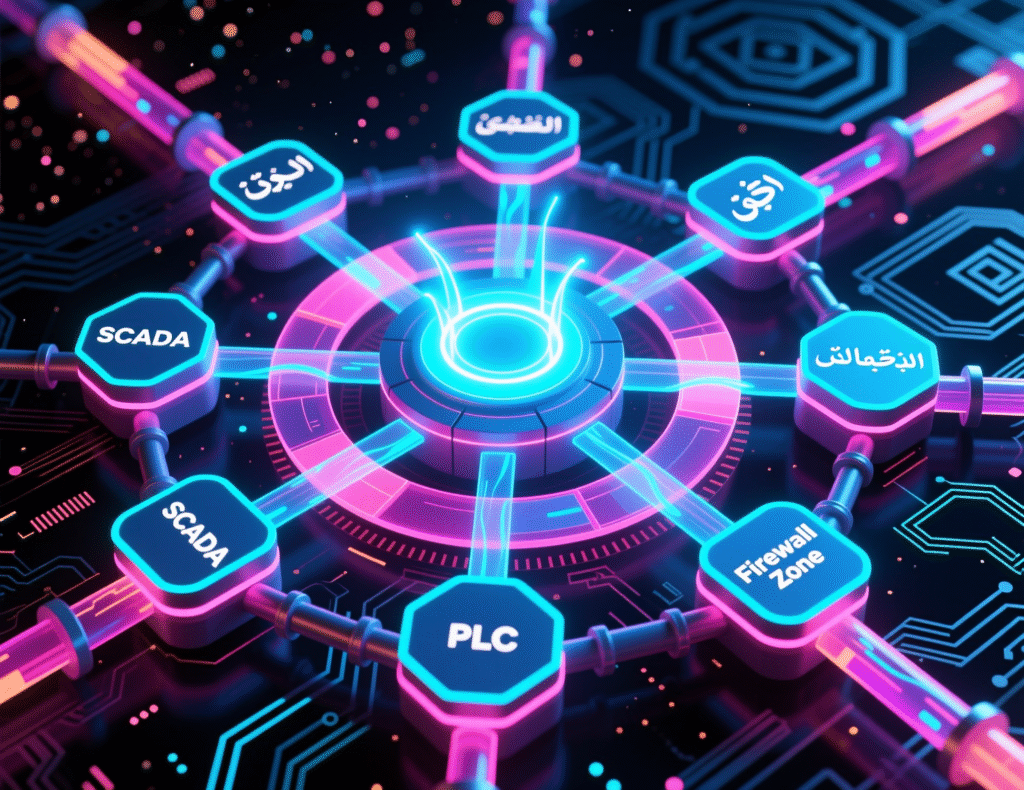 ICS network segmentation for GCC pipelines with DMZ, OT zones and secure remote access