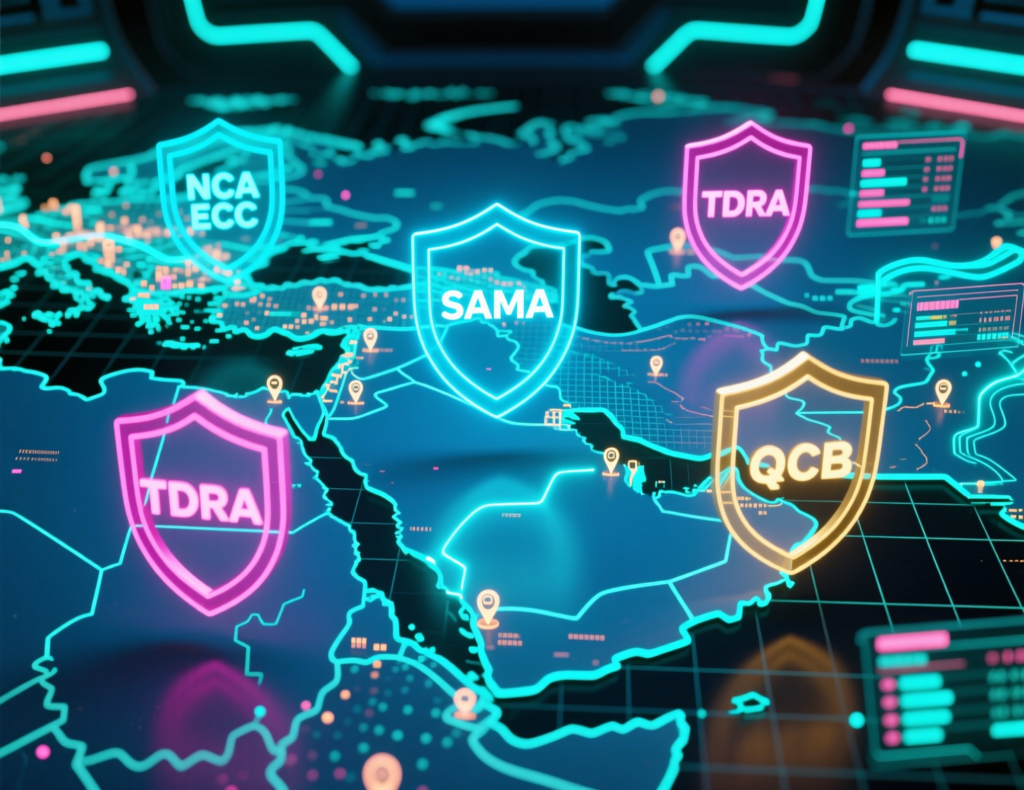 Cybersecurity controls supporting GCC data protection laws