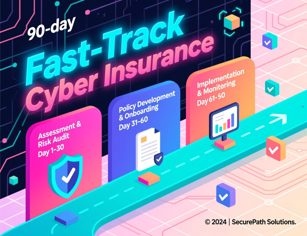 90-day roadmap to meet cyber insurance requirements