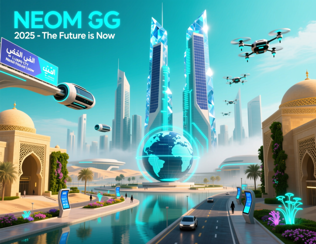 5G business opportunities in Middle East smart cities like NEOM and Lusail
