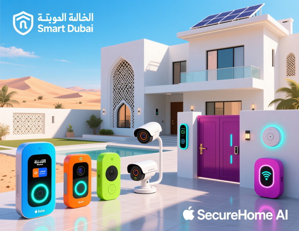 Smart home security devices for GCC villas in Riyadh and Dubai