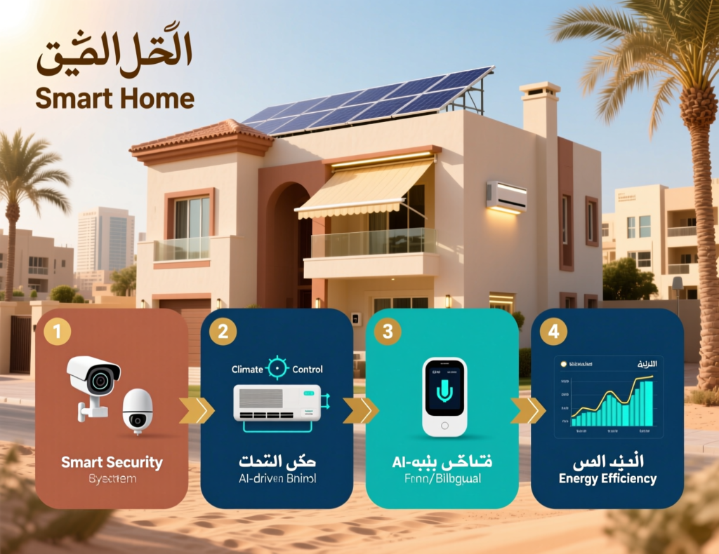 Action plan for smart home Middle East homeowners and tenants
