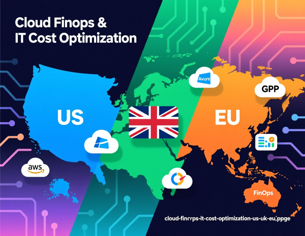 “Cloud FinOps IT cost optimization strategies across US, UK and EU regions”