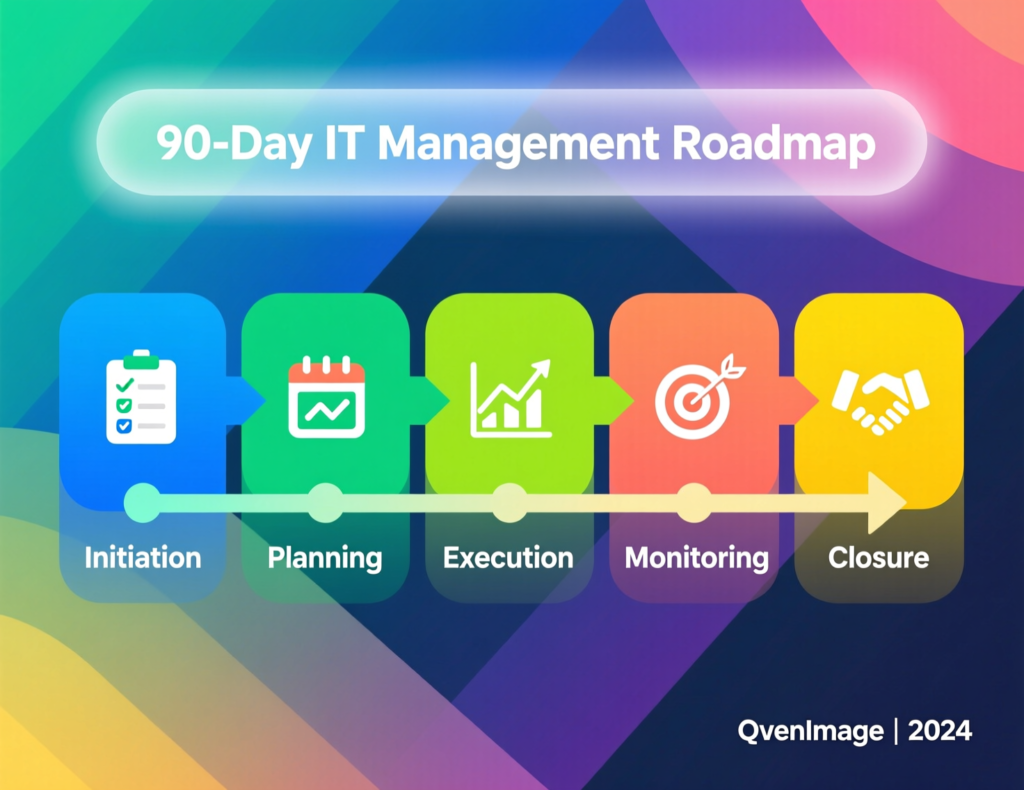 90-day shadow IT management roadmap timeline for CIOs and CISOs