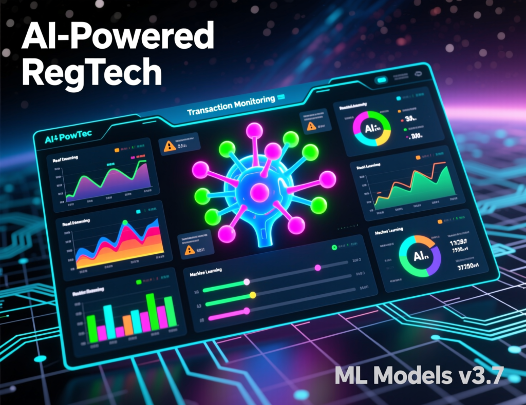 AI-powered RegTech solution analysing transactions with machine learning