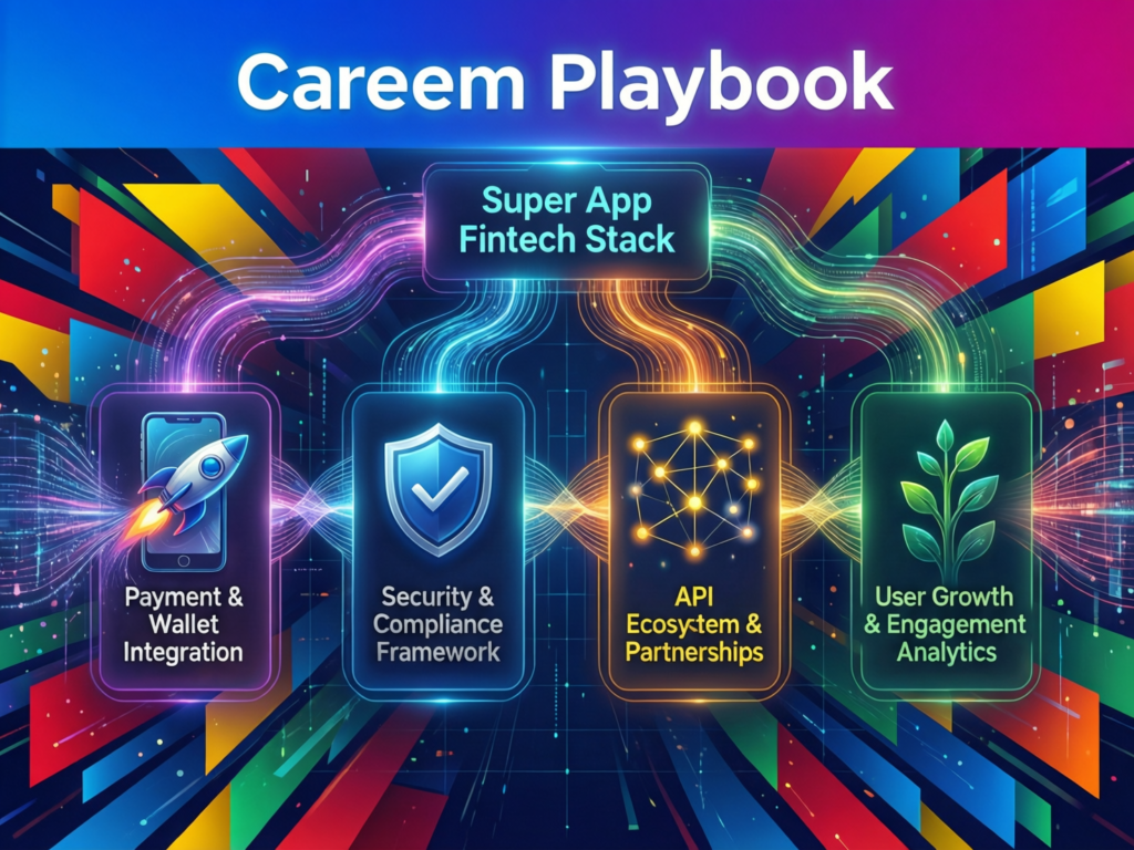 Dubai-based super app strategy diagram inspired by the Careem success story