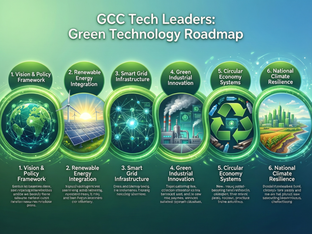 Three-step roadmap for GCC tech leaders to adopt green technology in the Middle East
