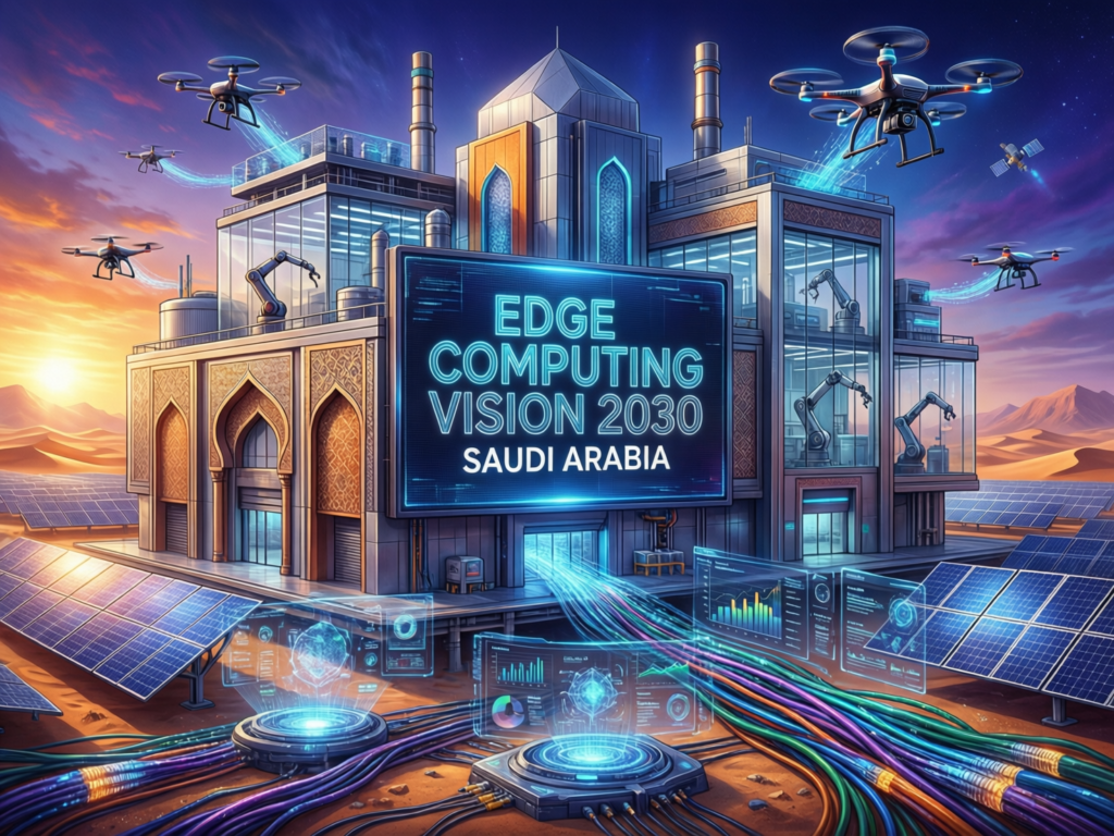 Saudi factory using edge computing in the Middle East under Vision 2030