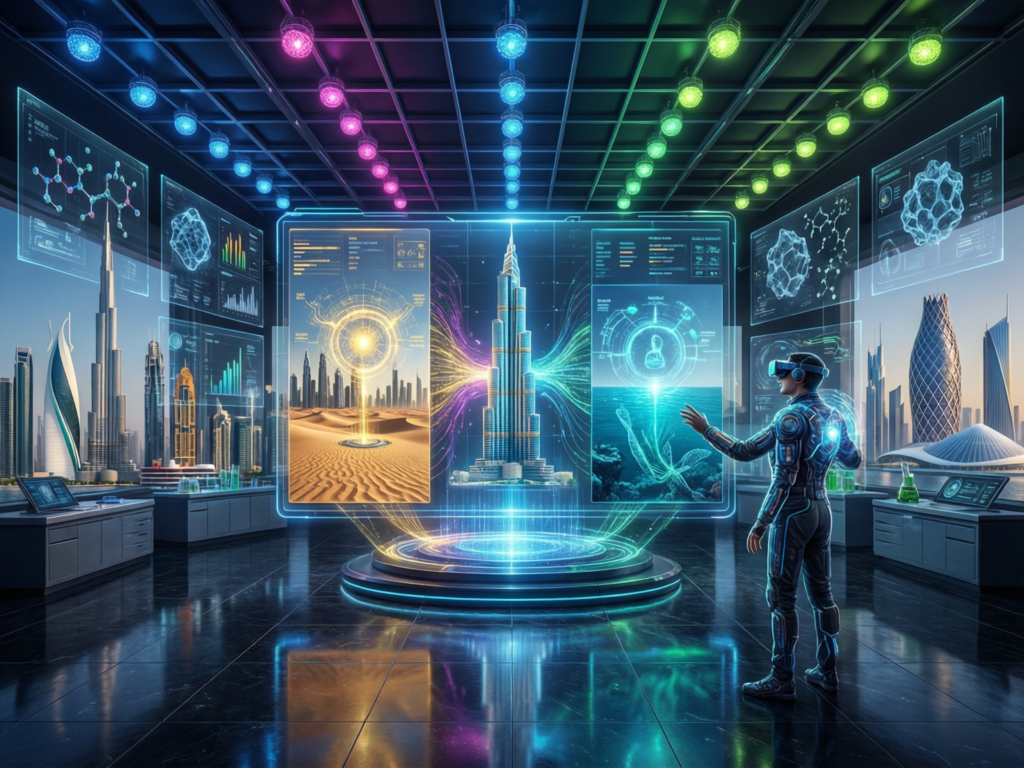 “VR science lab for schools in Riyadh, Dubai and Doha using immersive learning”