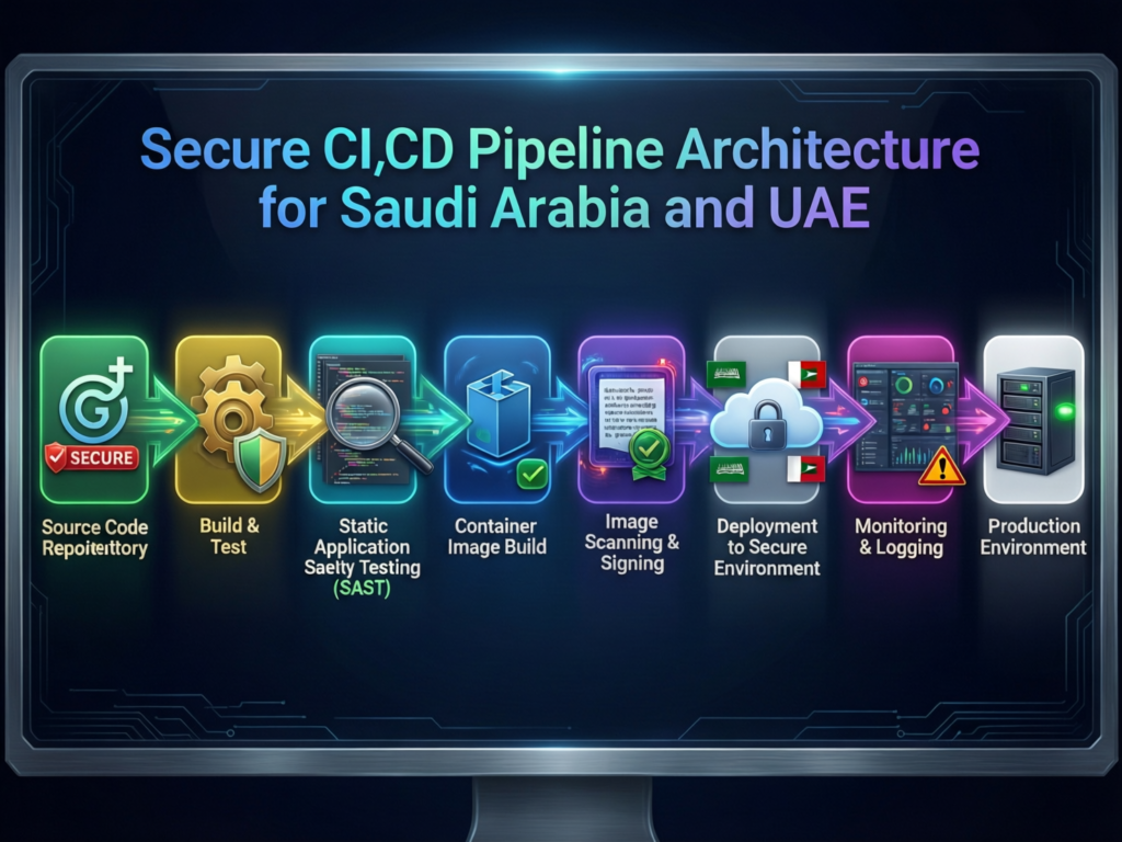 Example secure CI/CD pipeline for DevSecOps in Middle East banking and fintech teams