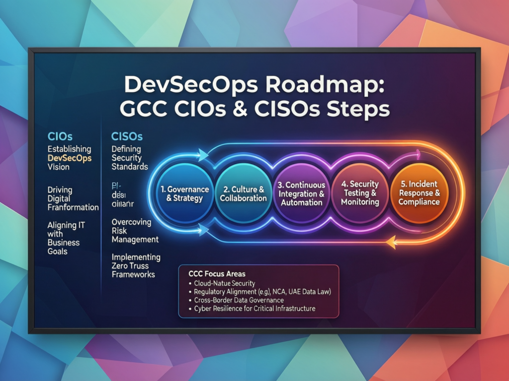 Step-by-step DevSecOps in Middle East roadmap for GCC CIOs and CISOs