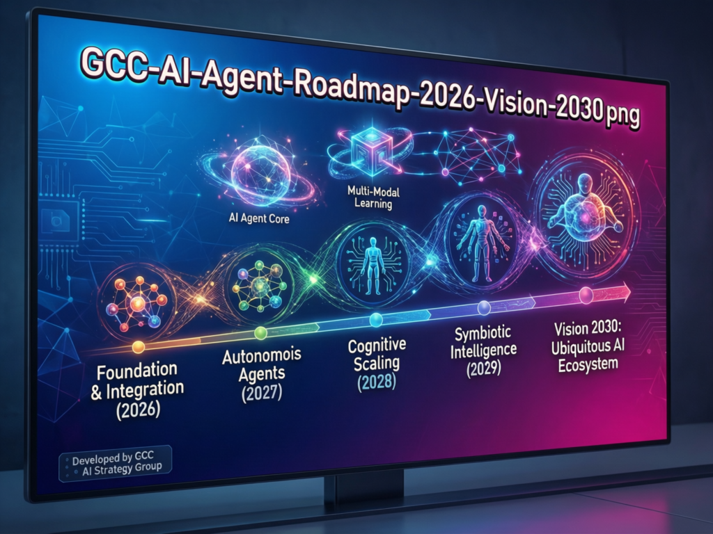 2026 roadmap for AI agents for GCC businesses aligned with Vision 2030 and national AI plans
