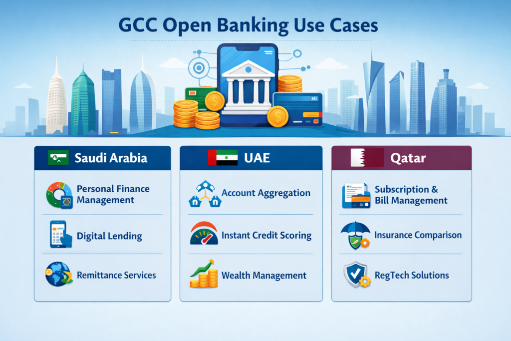 Open banking API consent and payment flow for Saudi, UAE and Qatar fintechs