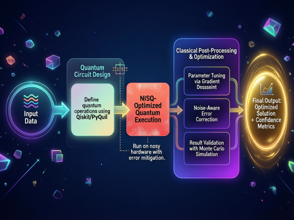 Hybrid quantum-classical workflows for quantum computing in business