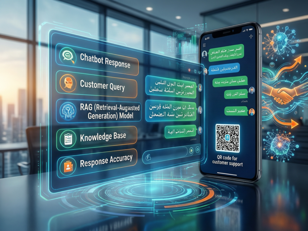 Qatar telecom Arabic contact centre bot using RAG to prevent AI hallucinations in tariffs and billing
