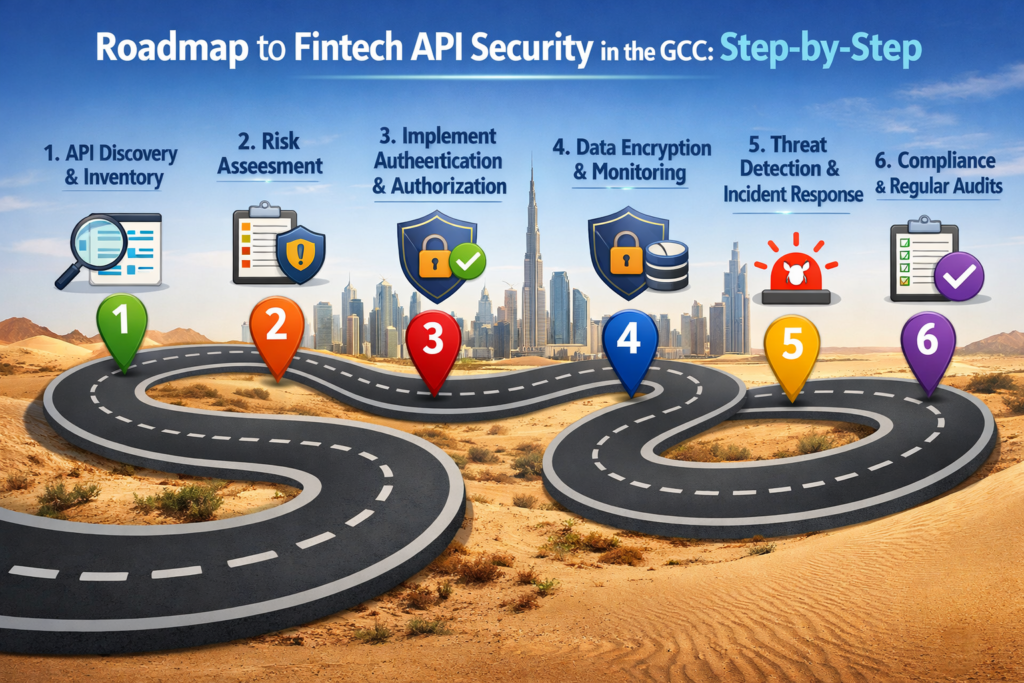 Step-by-step roadmap for fintech API security in GCC