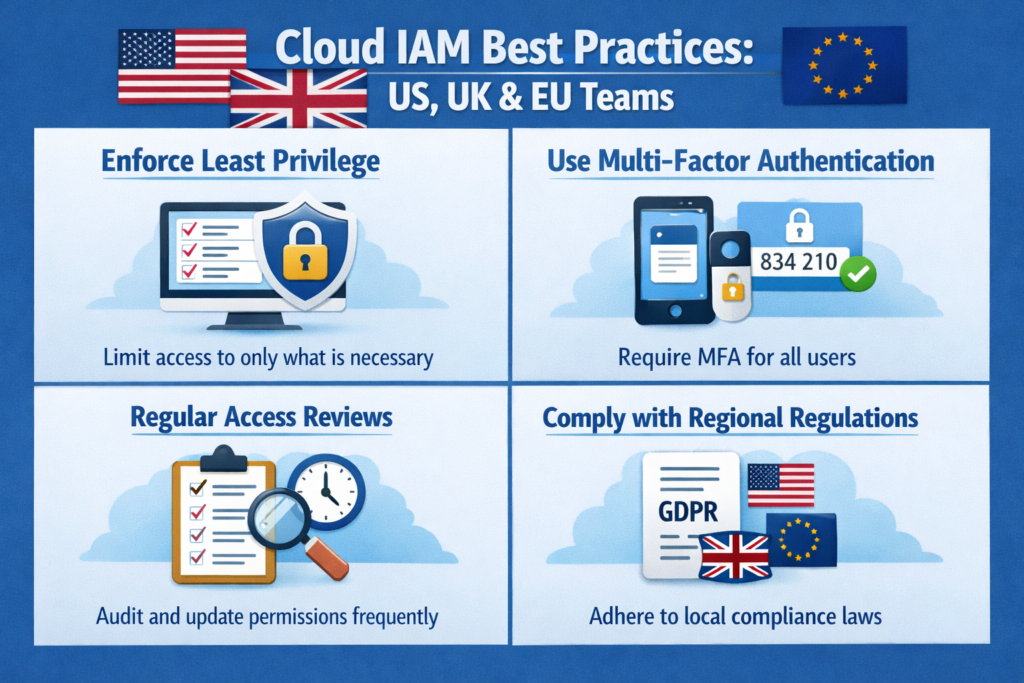 Identity is the new perimeter cloud IAM best practices for US, UK and EU teams