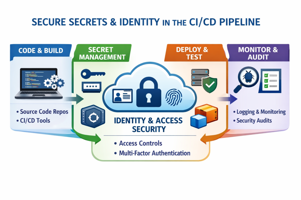 CI/CD pipeline security with OIDC, Vault, and least-privilege access controls