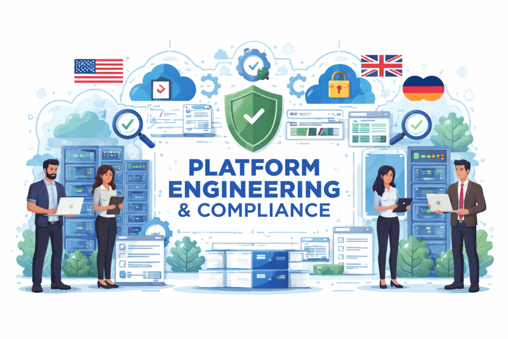 Platform engineering compliance map for US UK and Germany delivery teams