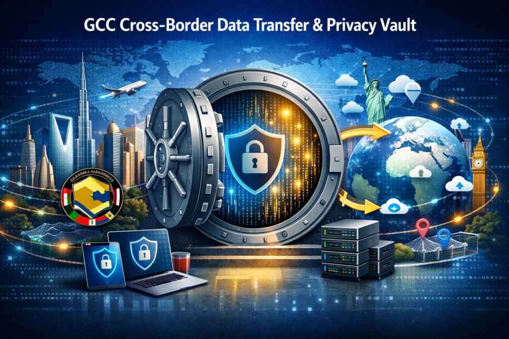 Privacy vault pattern for GCC cross-border personal data transfers in cloud