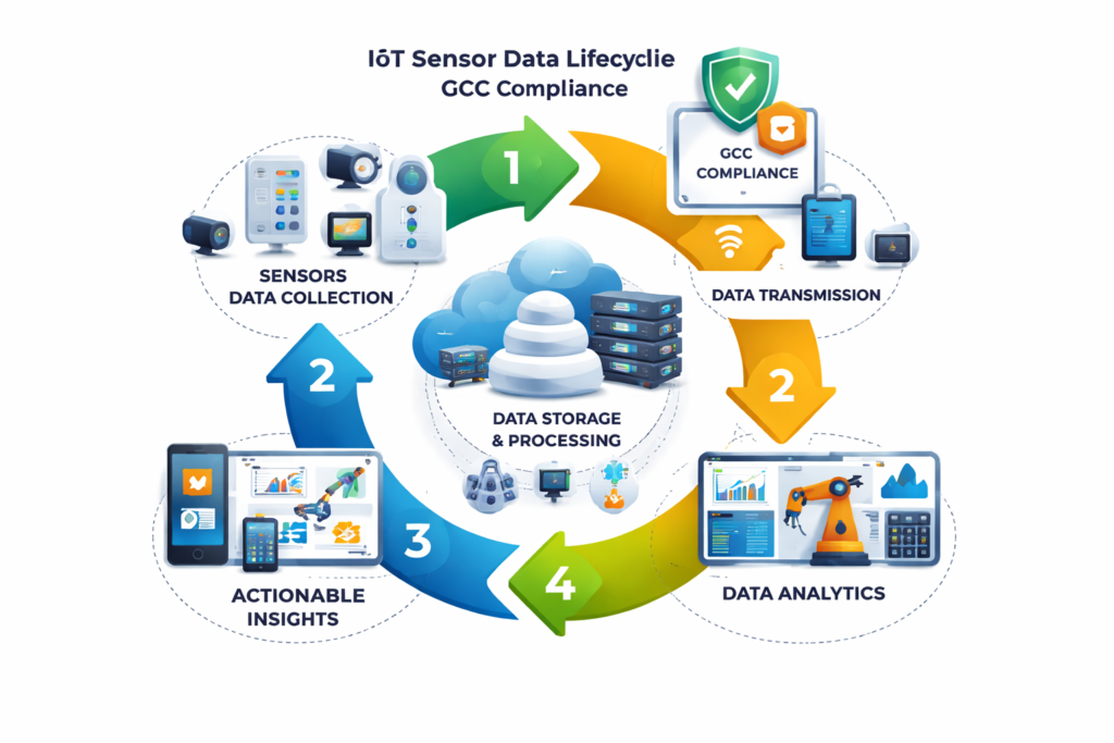 Privacy by design for IoT sensor data lifecycle in GCC markets