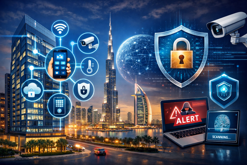 IoT security in smart cities for Dubai and Abu Dhabi smart buildings