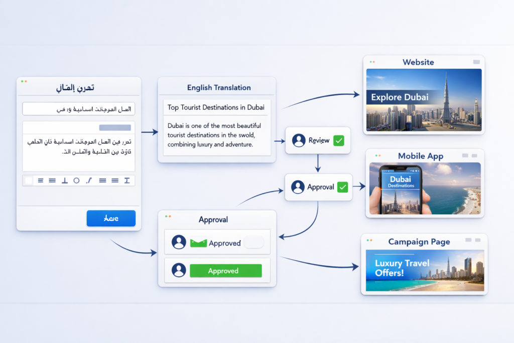 Arabic RTL content workflow in headless vs traditional CMS for Saudi UAE and Qatar teams