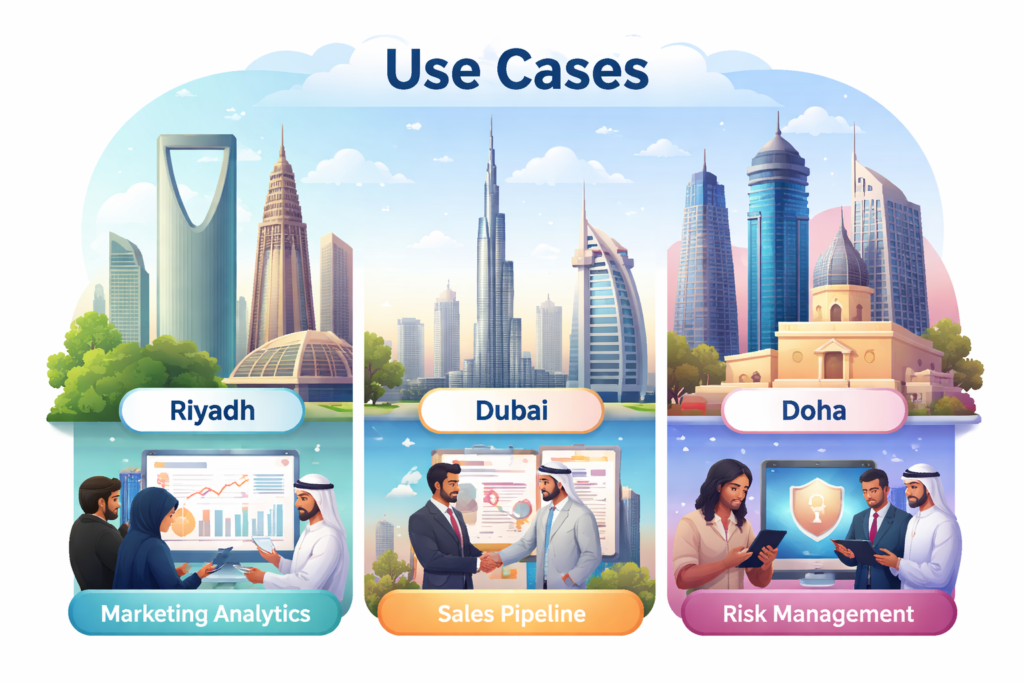 content refresh strategy examples for Riyadh Dubai and Doha businesses