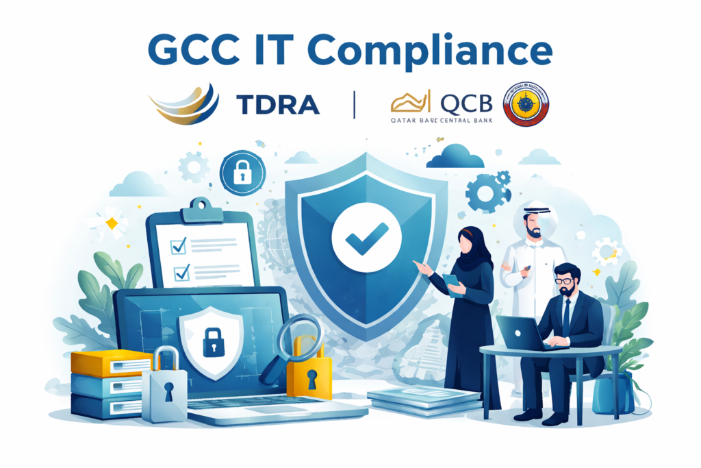IT support company compliance framework for Saudi UAE and Qatar