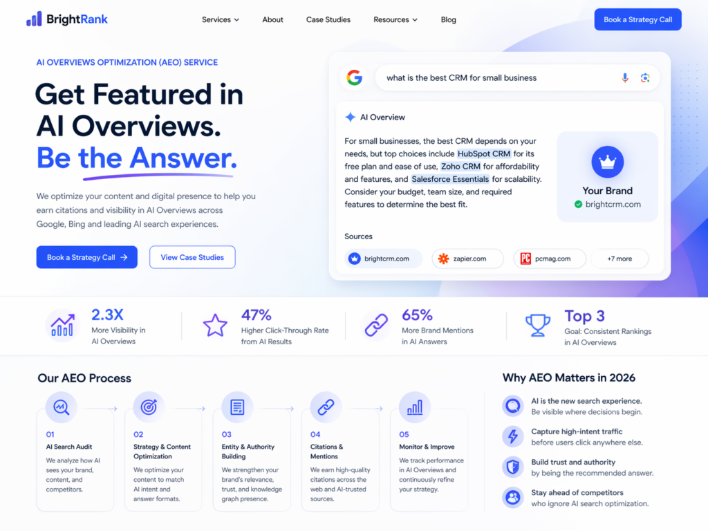 service page SEO for AI Overviews featured snippets and People Also Ask