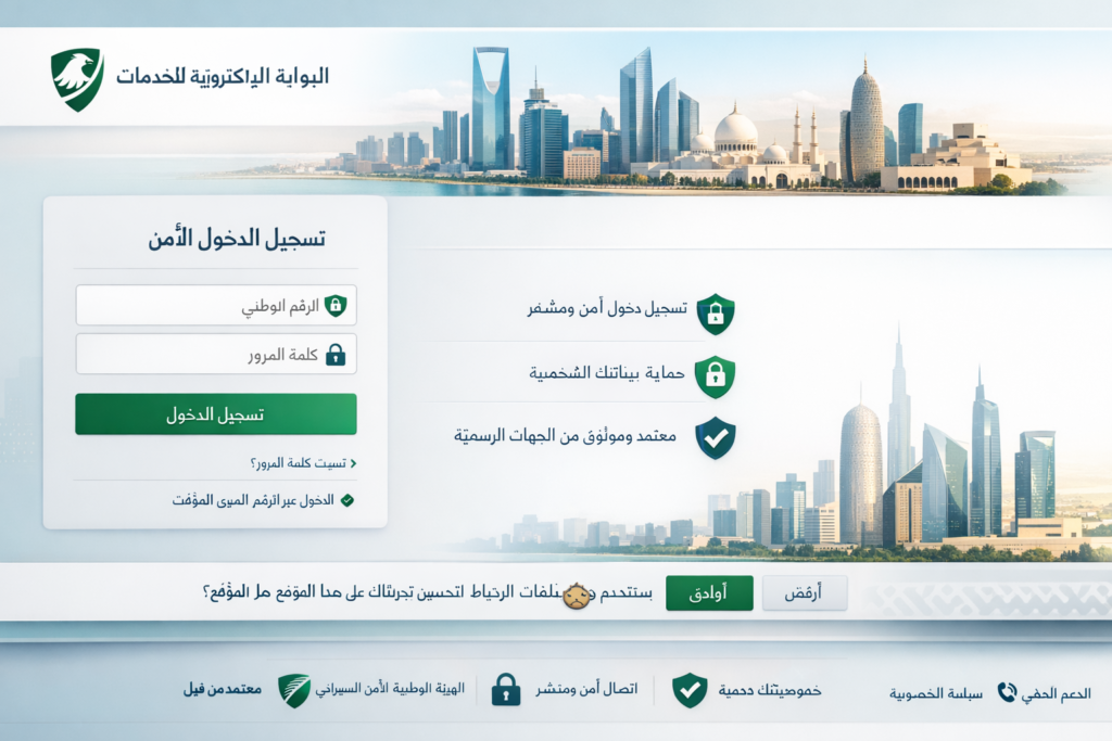 Arabic UX design trust signals for GCC compliance-focused websites