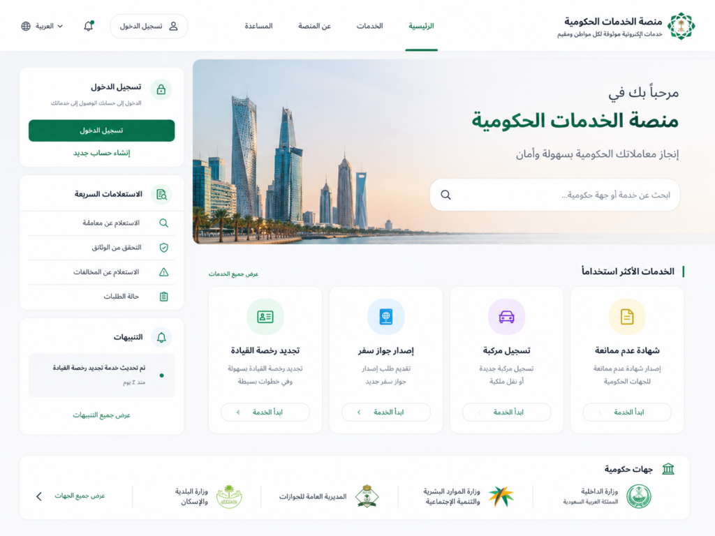 Arabic GenAI for government services with bilingual citizen experience