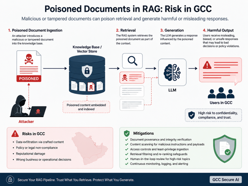 Secure RAG protecting GCC AI systems from poisoned documents