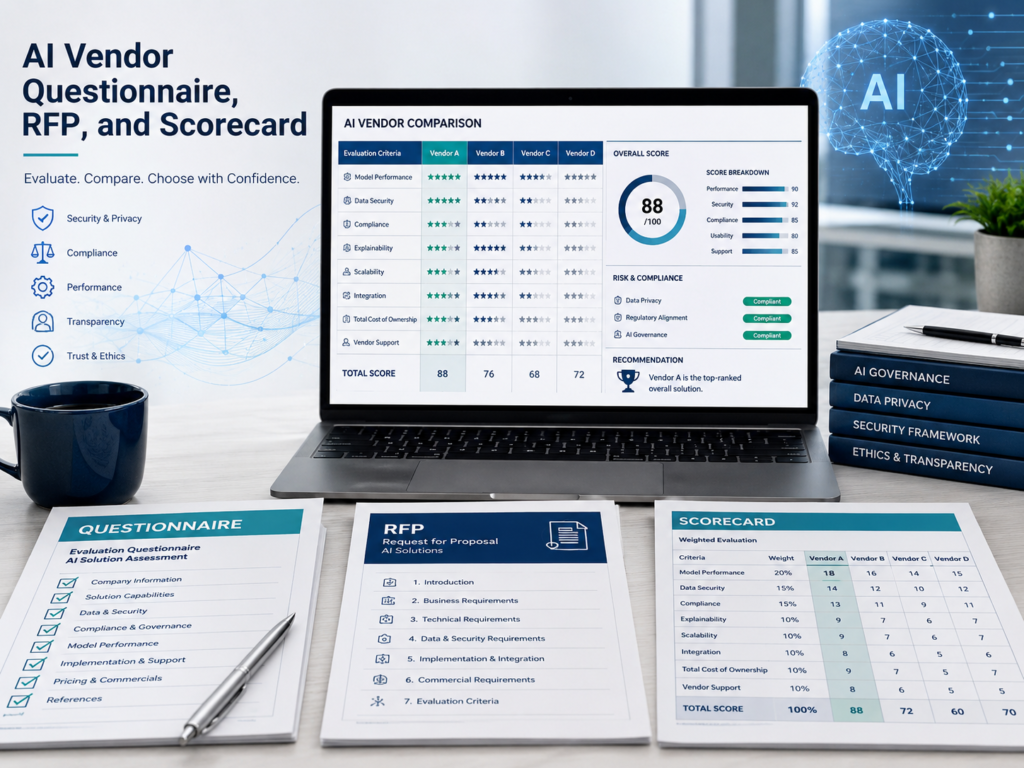 GenAI vendor procurement checklist RFP scorecard for risk and compliance teams