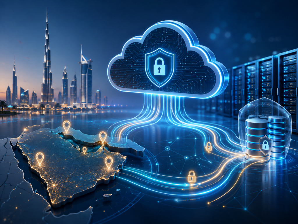 AI data leakage prevention with GCC cloud data residency across AWS Bahrain, Azure UAE Central, and Google Cloud Doha