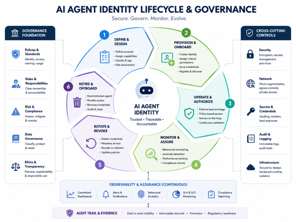 AI agent identity security lifecycle from creation to revocation